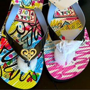 NWT and bag. Check pics. Brighton size 8 flip flops